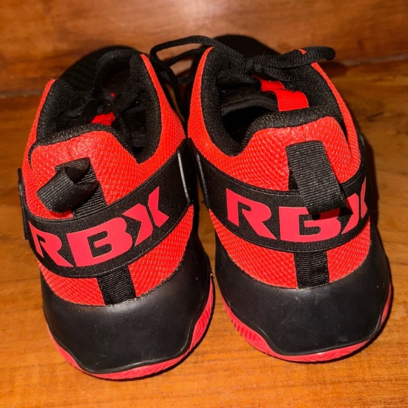 RBX size 9.5 men’s red black sneakers tennis running shoes - Picture 3 of 7